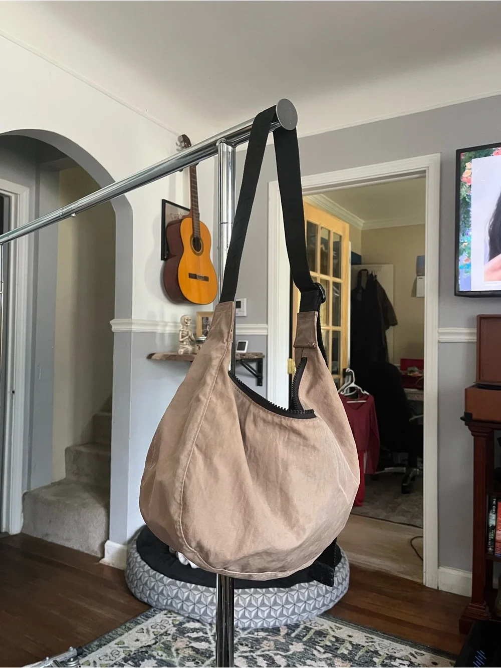 Baggu medium crescent bag color cocoa 🖤🖤